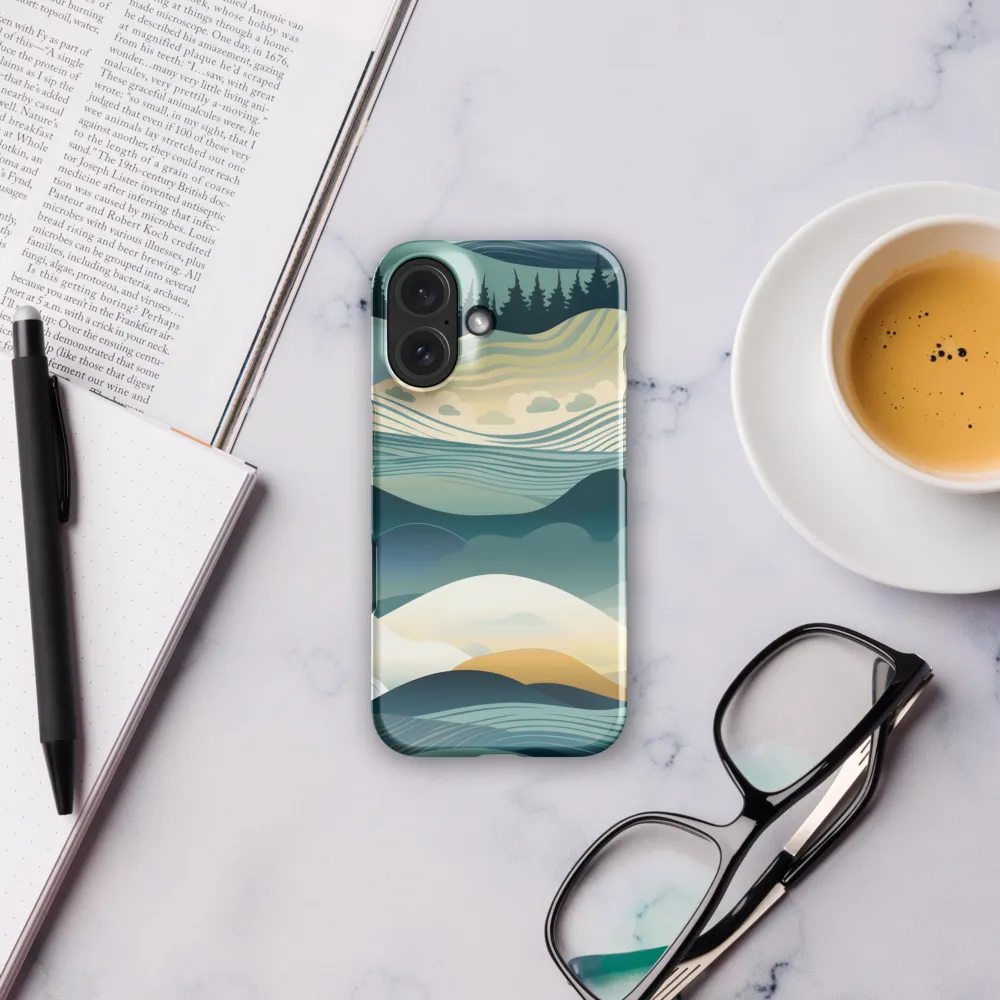 Harmonic Landscapes | Phone Case |  16 | Snap Case | Glossy