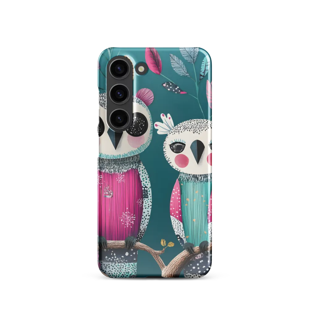 Whimsical Duo: A Celebration of Nature and Color