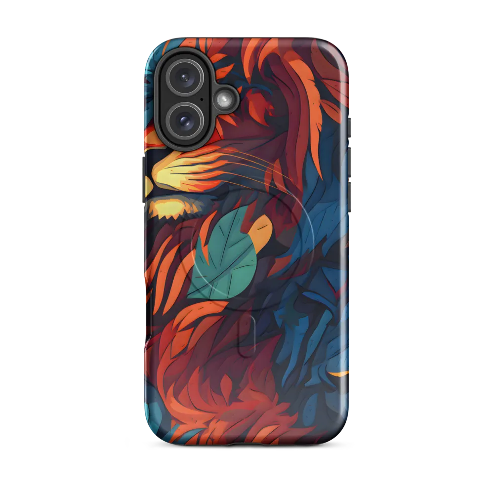 Harmony of Strength: The Lion and Nature