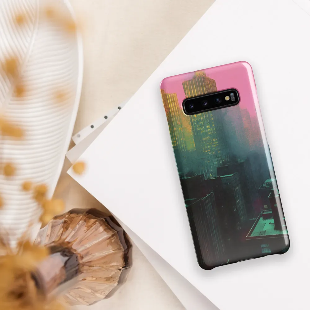 City in Twilight | Phone Case |  S10 Plus | Snap Case | Glossy