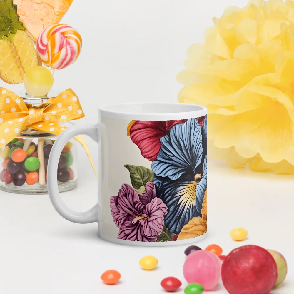 Floral Symphony in Color | Mugs | Multiple Sizes & Colors