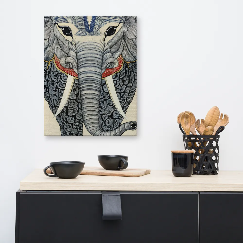 Majesty of the Elephant | Canvas | 16″×20″