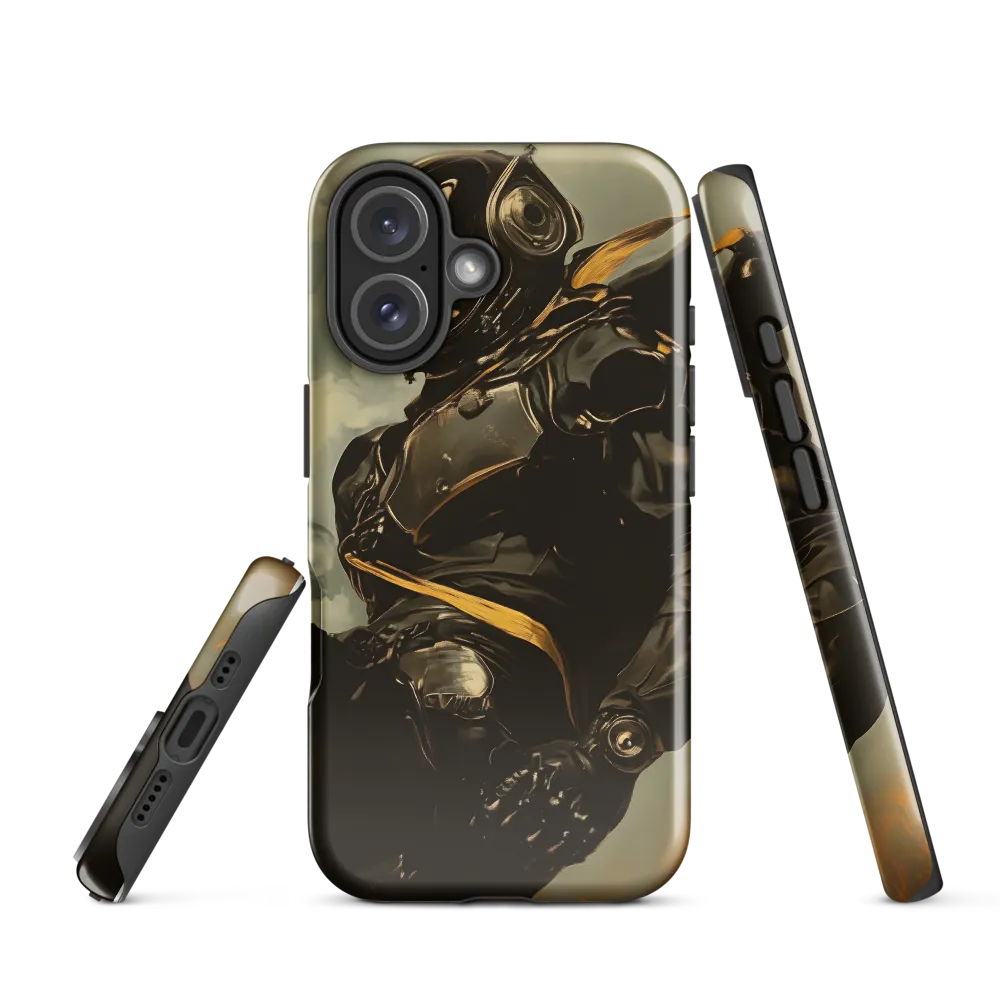 Ethereal Explorer: The Enigmatic Astronaut | Phone Case |  16 | Tough Case | Glossy