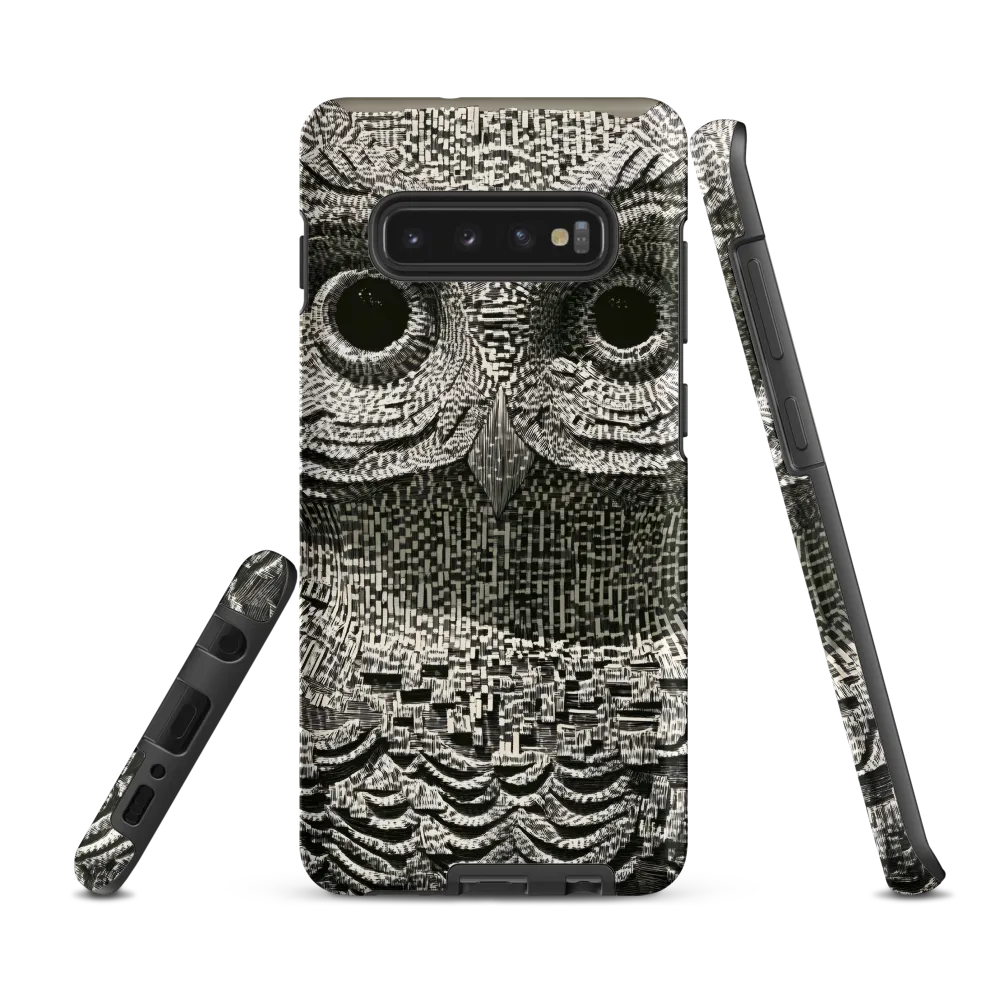 Intricate Owl of Textures