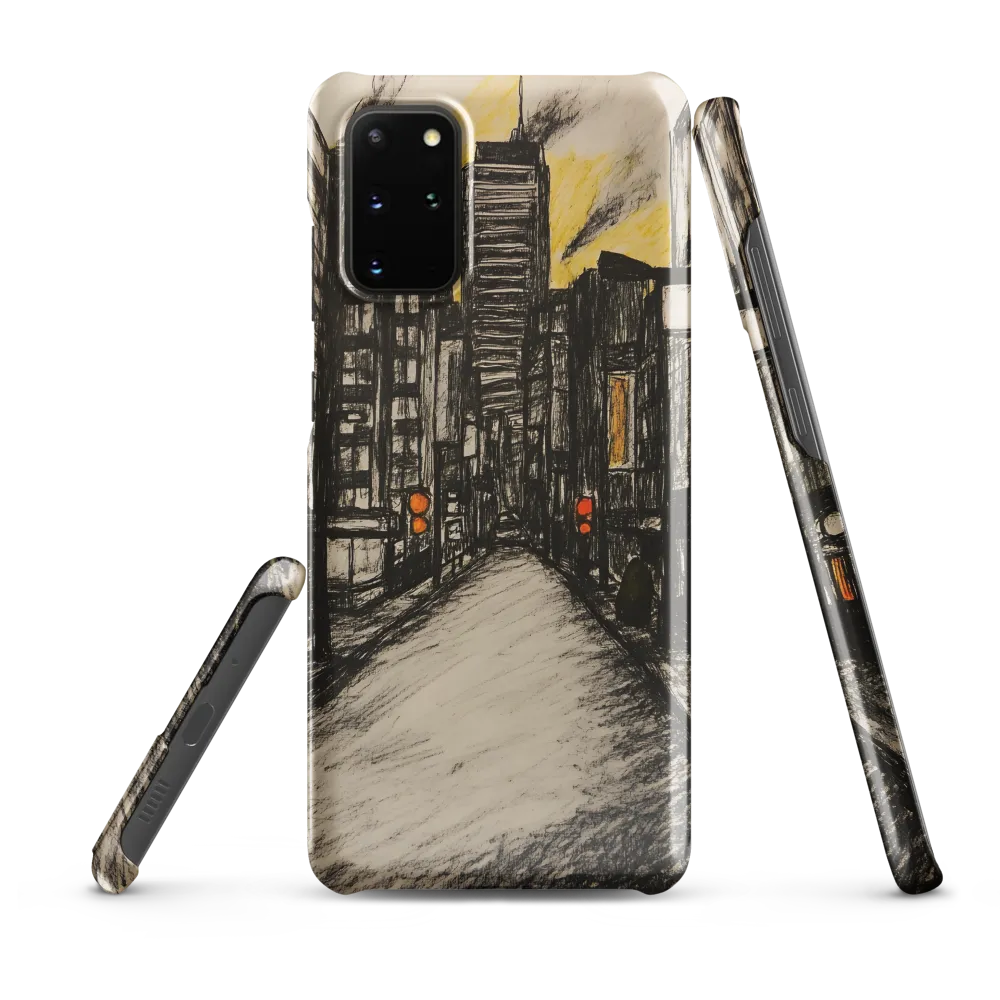 Cityscape of Solitude | Phone Case |  S20 Plus | Snap Case | Glossy