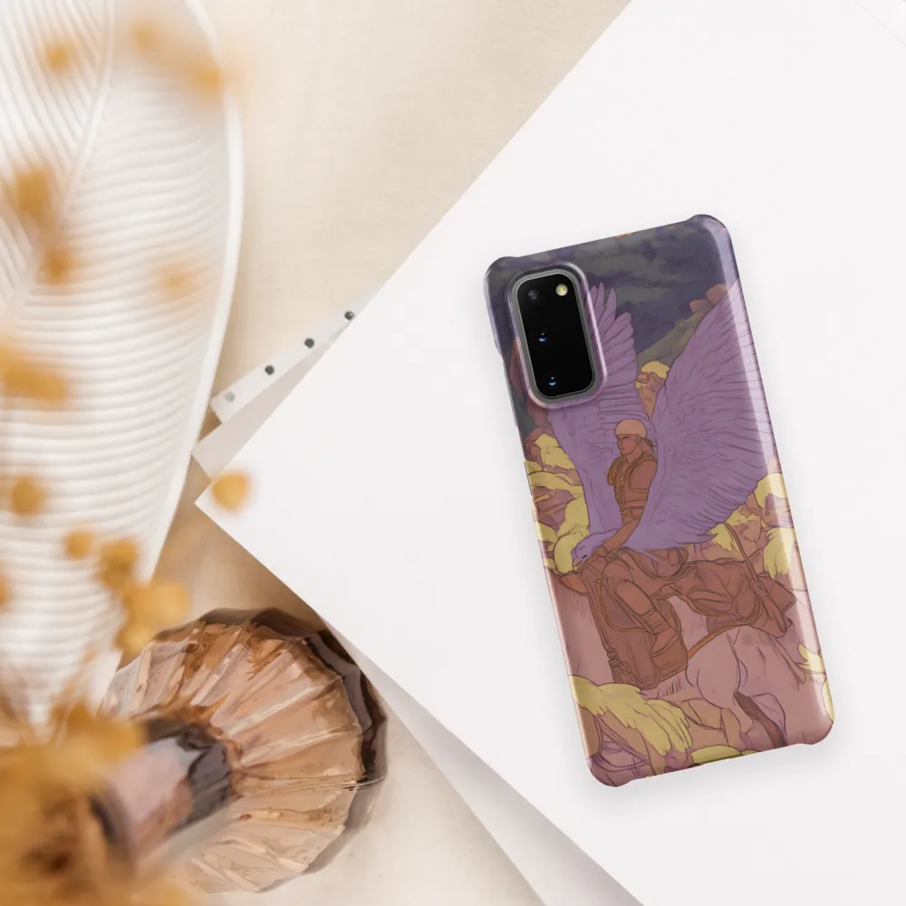 The Winged Guardian | Phone Case |  S20 | Snap Case | Matte
