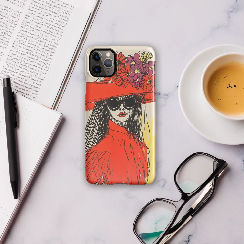 Floral Elegance: A Bold Fashion Statement | Phone Case |  11 Pro Max | Snap Case | Glossy