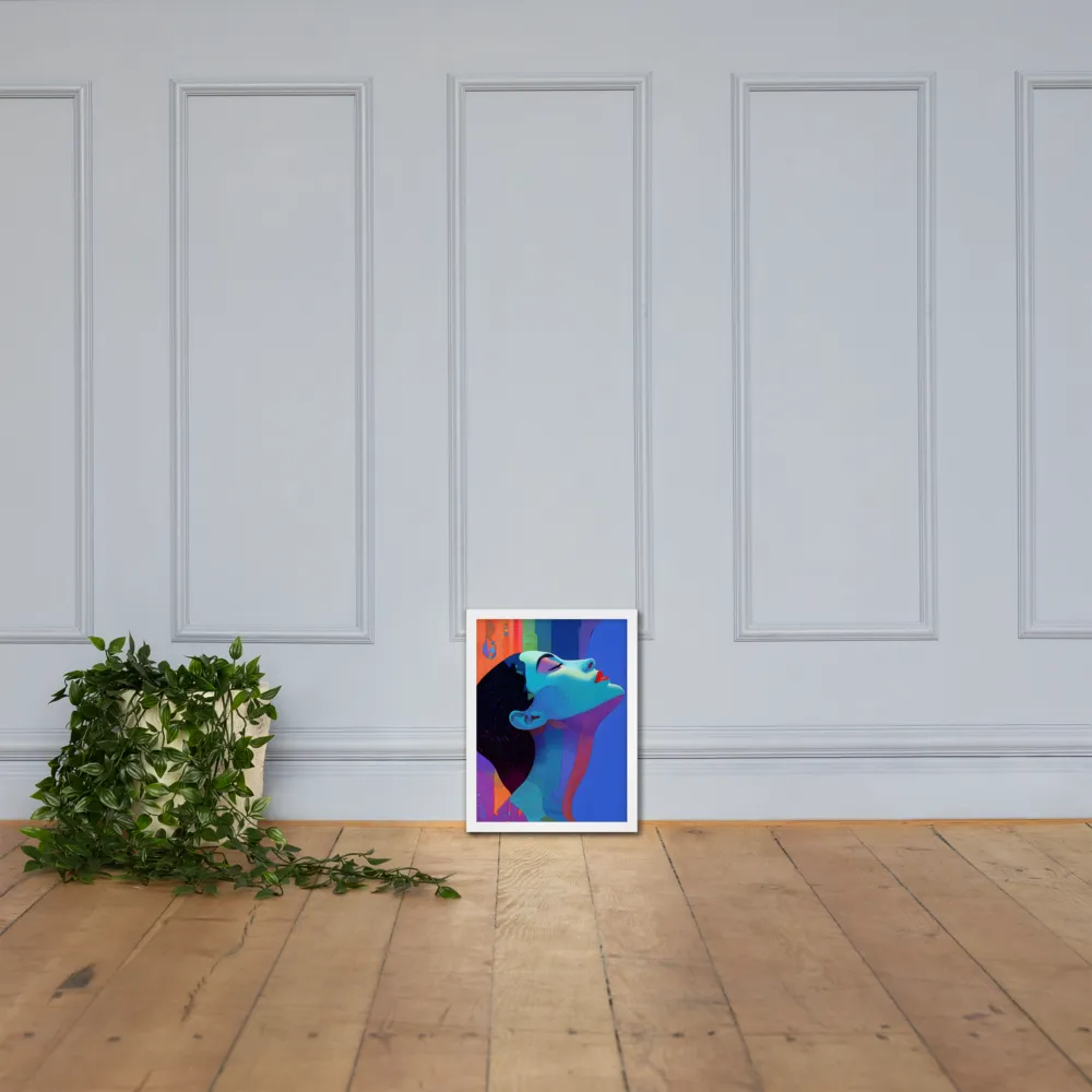 Ethereal Reverie | Poster with White Frame | 12″×16″