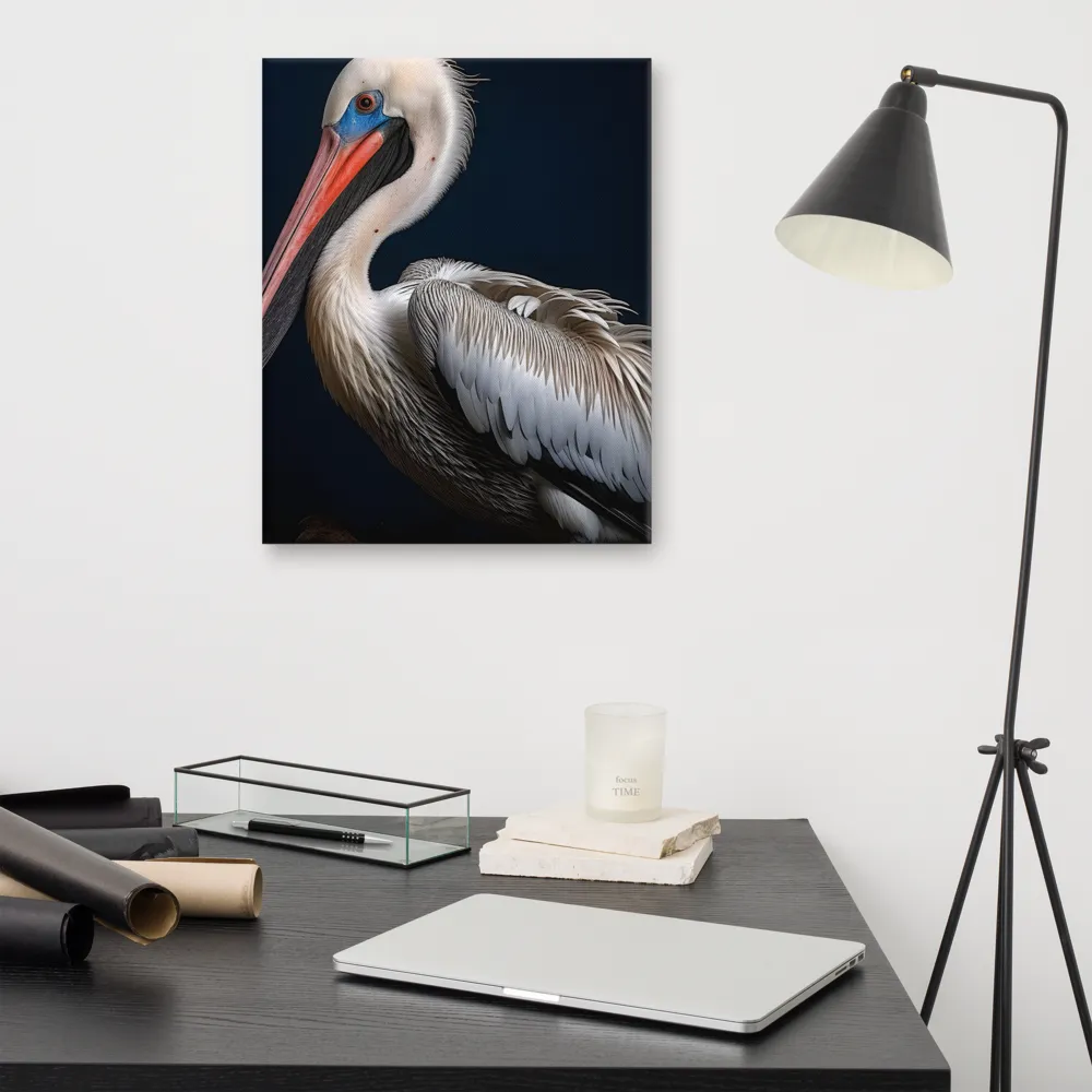Majestic Pelican Portrait
