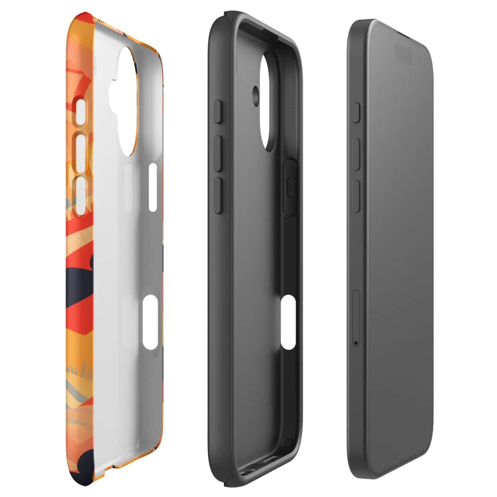 Whispers of the Abstract Horizon | Phone Case |  16 Plus | Tough Case | Matte