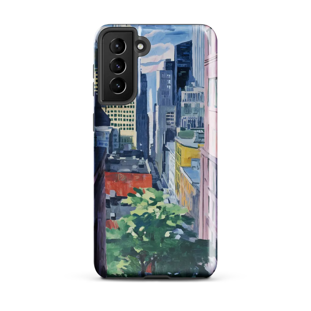 Urban Symphony: A Cityscape in Color