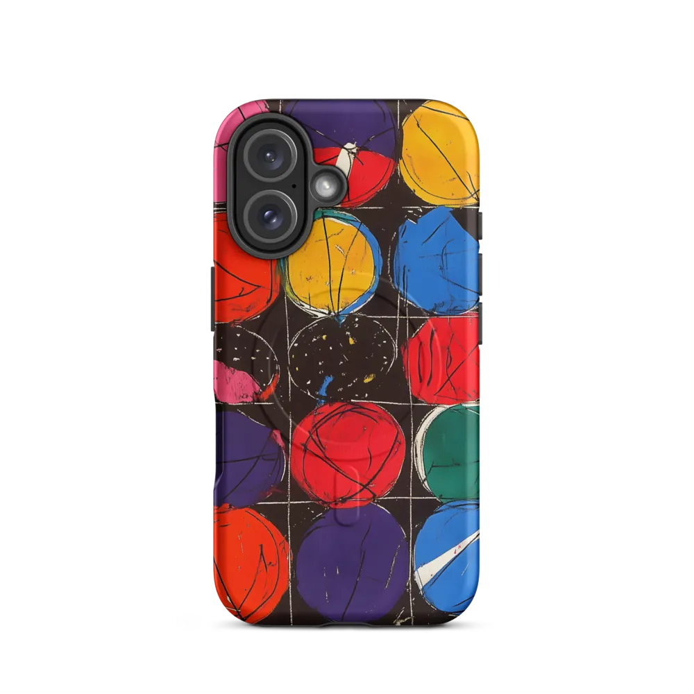 Colorful Circles in Abstract Harmony