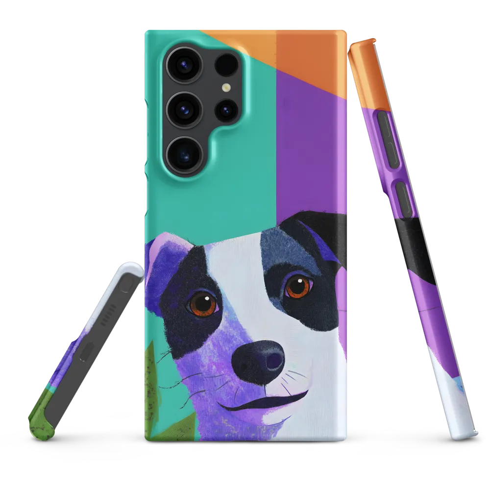Joyful Canine | Phone Case |  S23 Ultra | Snap Case | Matte