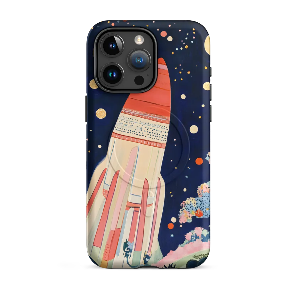 Cosmic Dreams: The Rocket's Journey