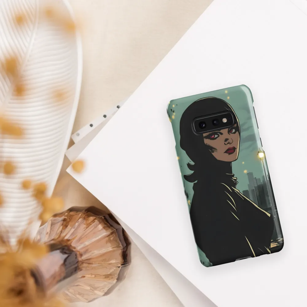 Shadows of Intrigue | Phone Case |  S10e | Snap Case | Matte