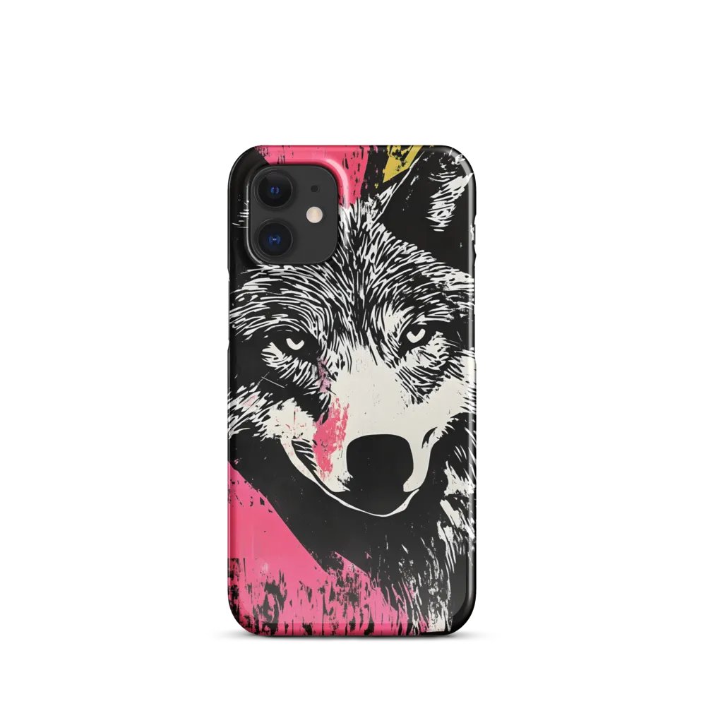 Intense Gaze of the Wolf