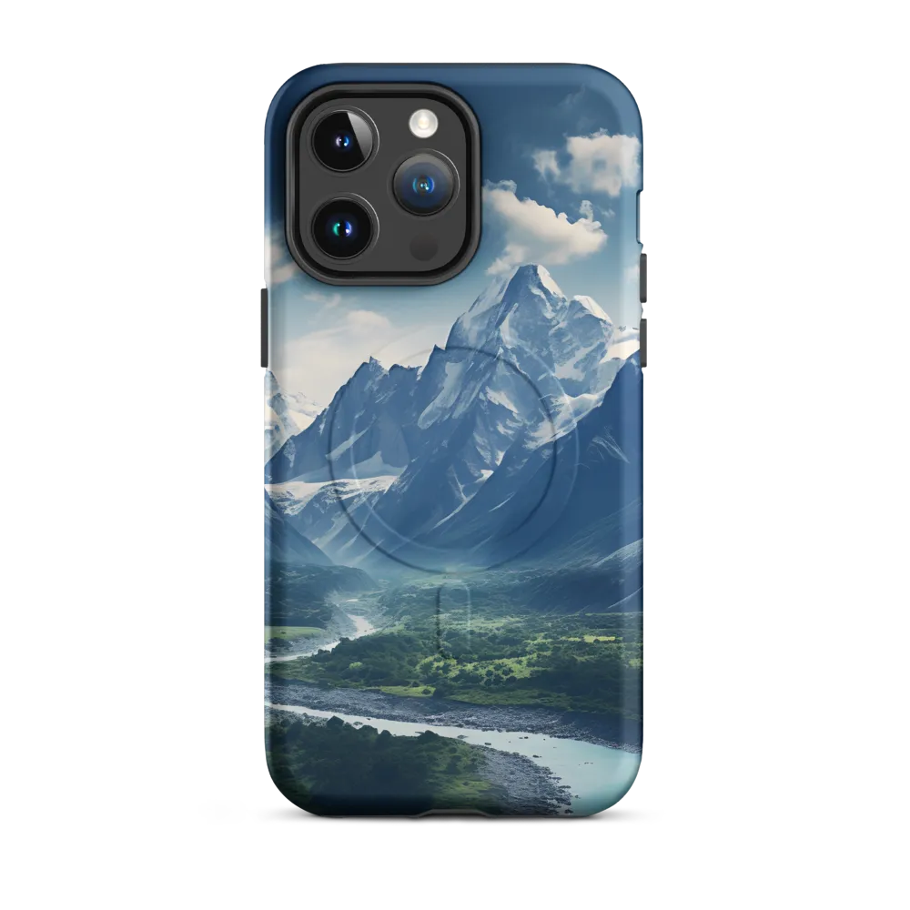 Majestic Serenity: A Landscape of Mountains and Rivers