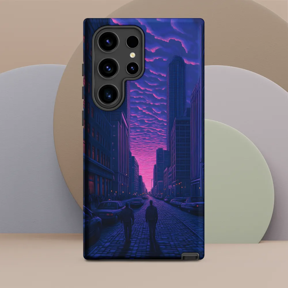 Urban Serenity at Dusk | Phone Case |  S24 Ultra | Tough Case | Matte