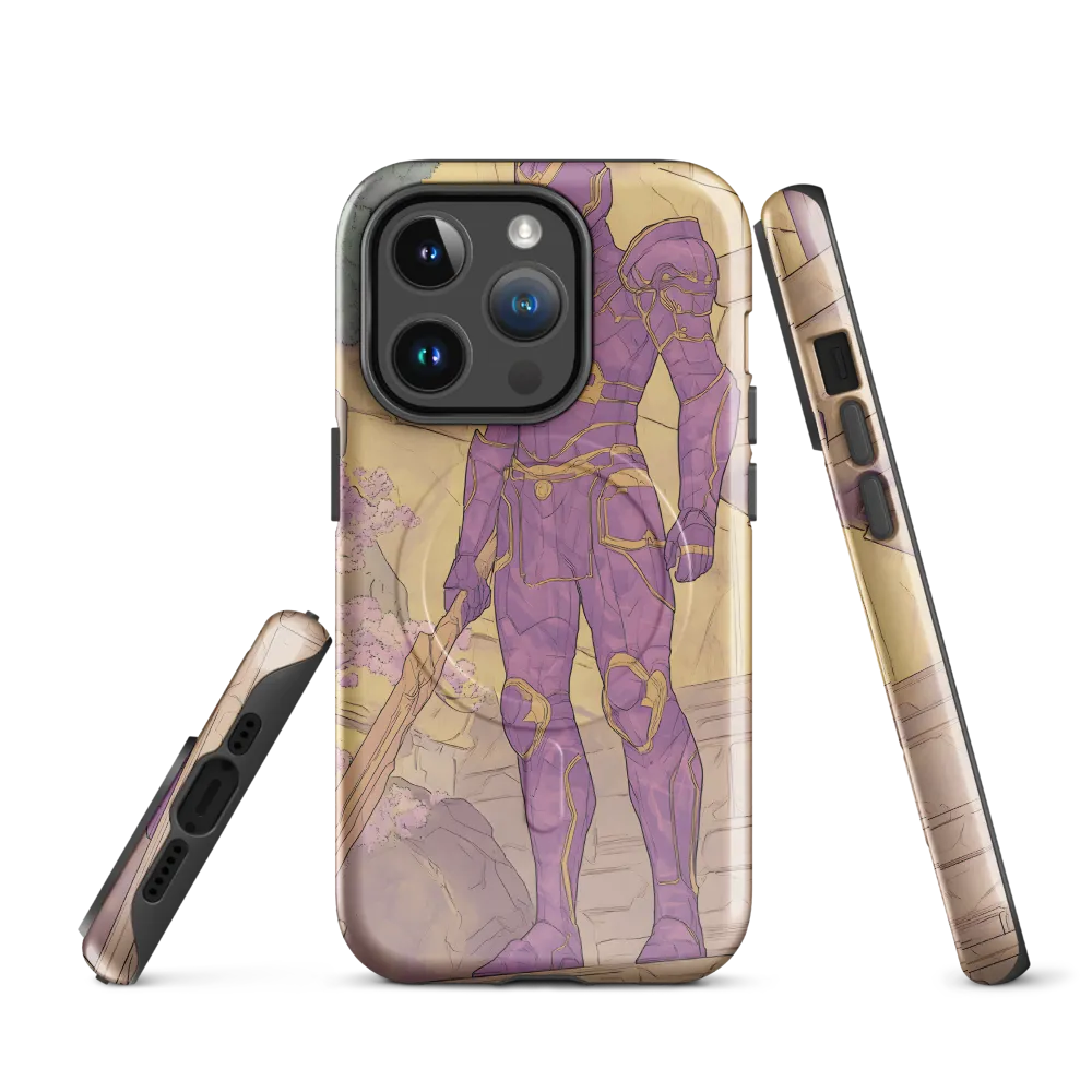 The Guardian of Time | Phone Case |  14 Pro | MagSafe® Tough Case | Glossy