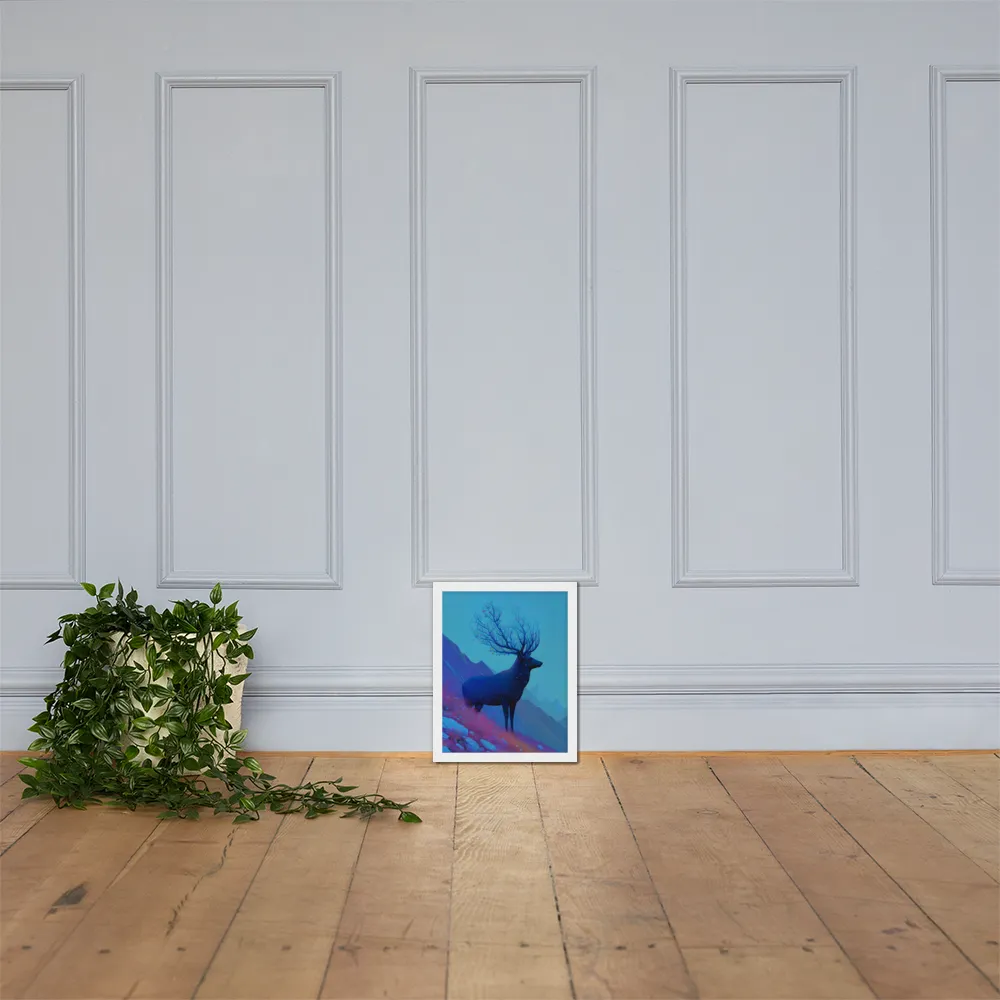 Ethereal Harmony | Poster with White Frame | 11″×14″