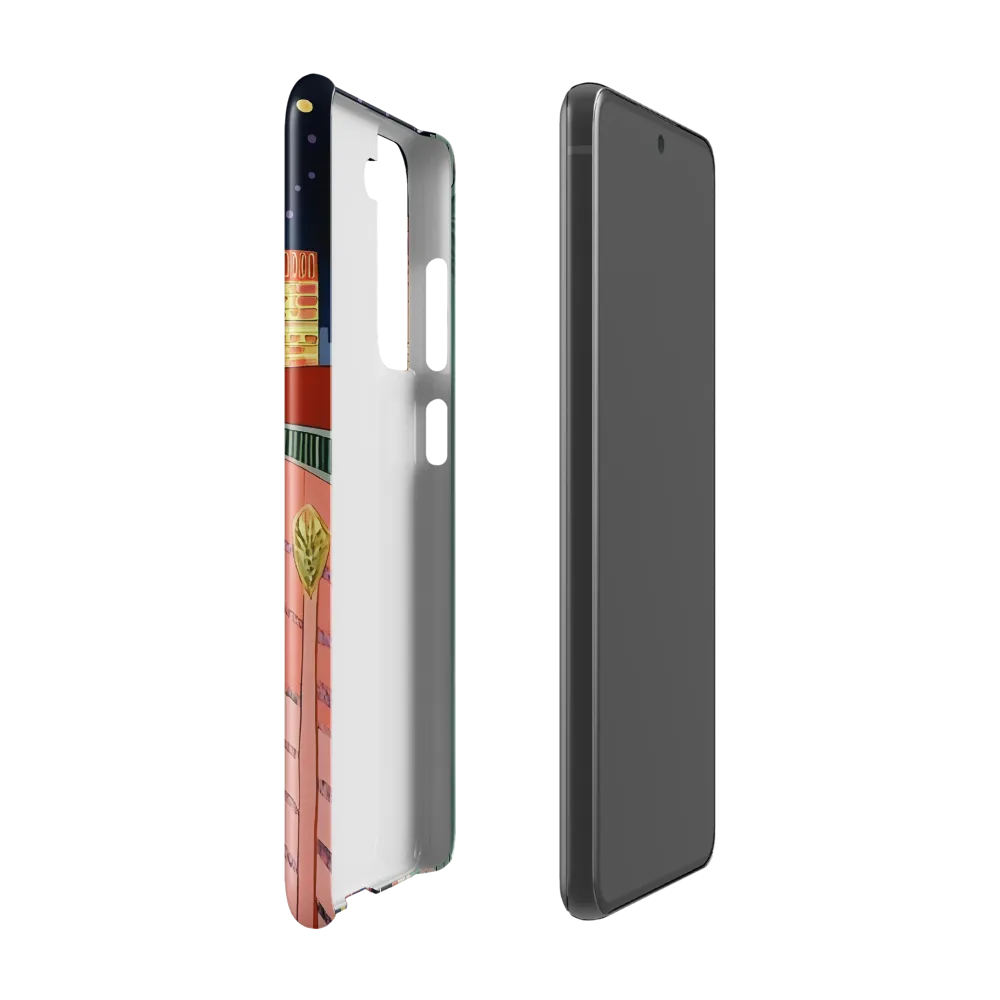 Urban Dreamscape: A Pop Art Night | Phone Case |  S21 FE | Snap Case | Glossy