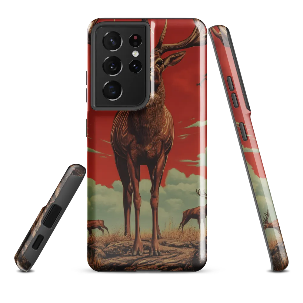 Majesty in Red: The Stalwart Stag