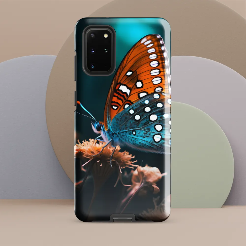 Whispers of Color: The Butterfly's Embrace