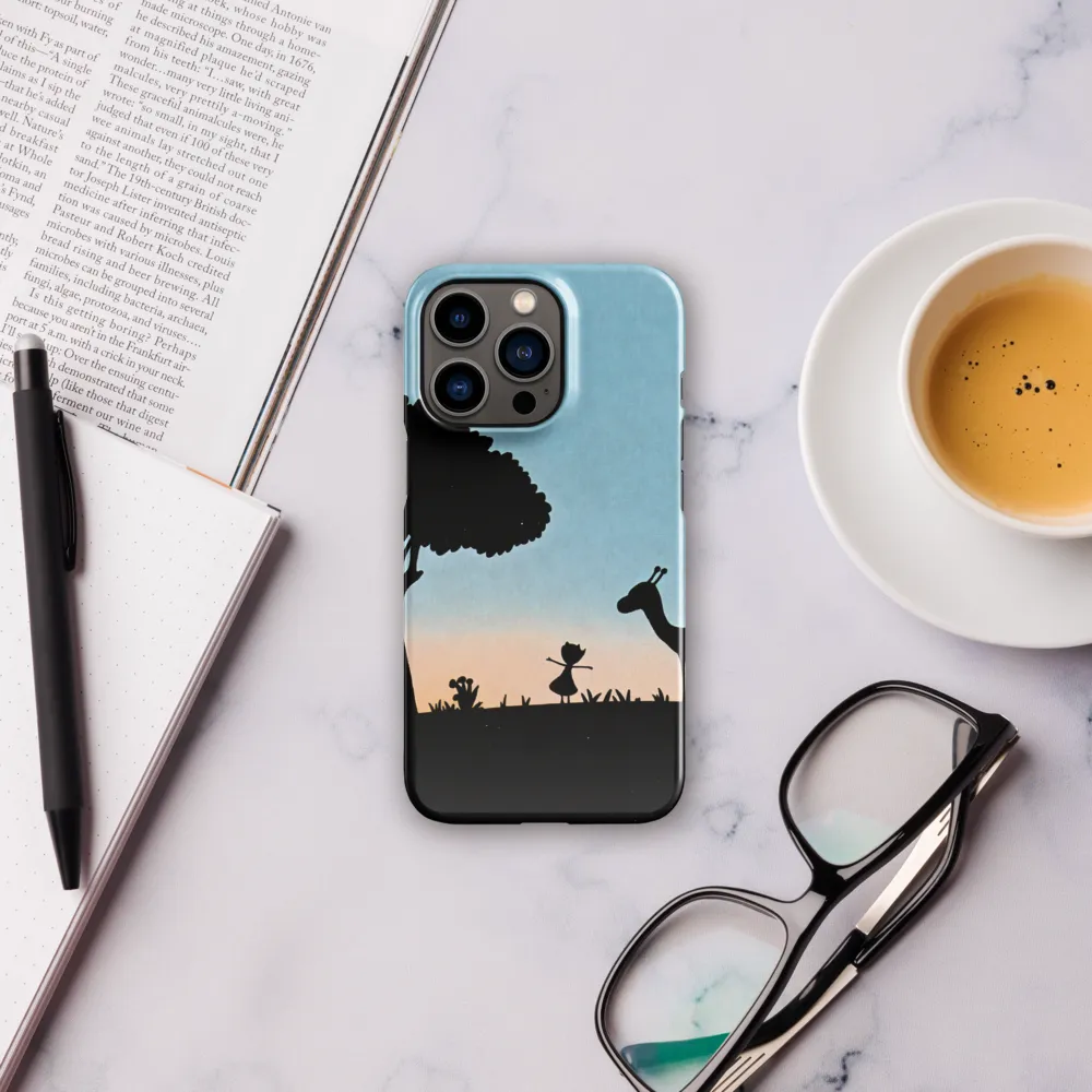 Curiosity in the Silhouette | Phone Case |  13 Pro | Snap Case | Glossy
