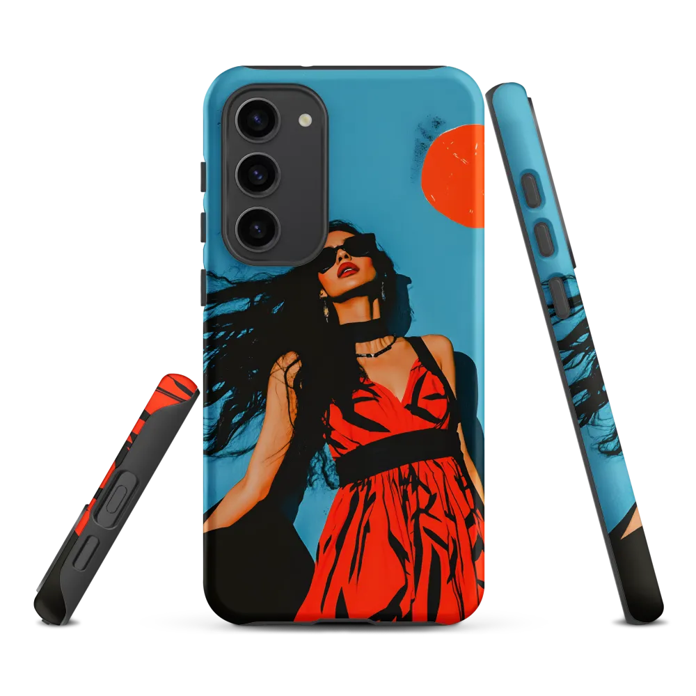 Sunset in Fashion: A Modern Portrait