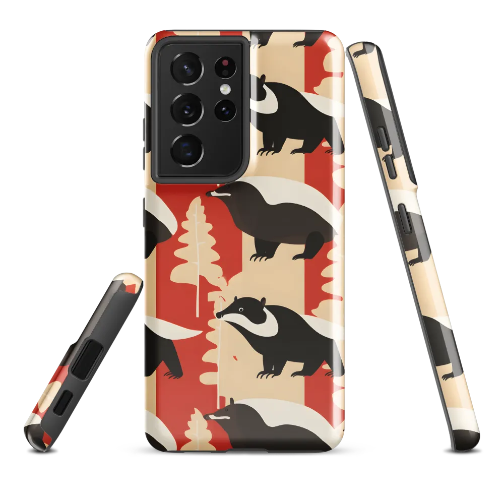 Wildlife Pattern: The Badger Tale