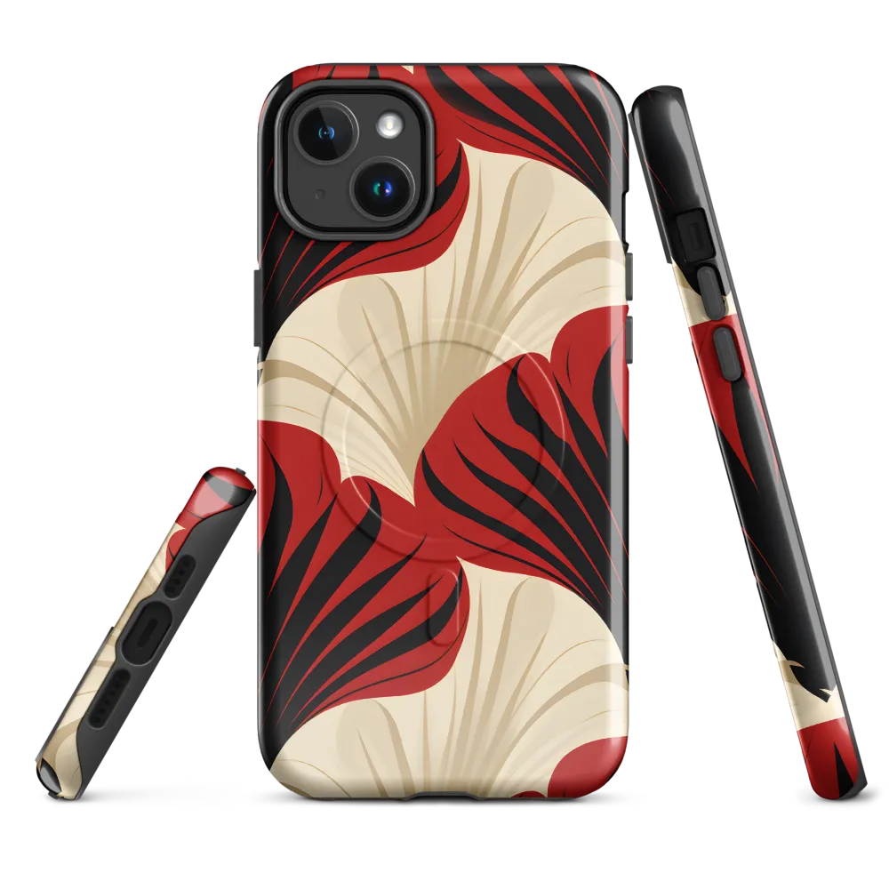 Elegance in Bloom: An Art Deco Floral Reverie