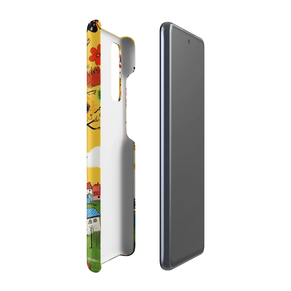 Whimsical Blooms of Life | Phone Case |  S20 FE | Snap Case | Matte