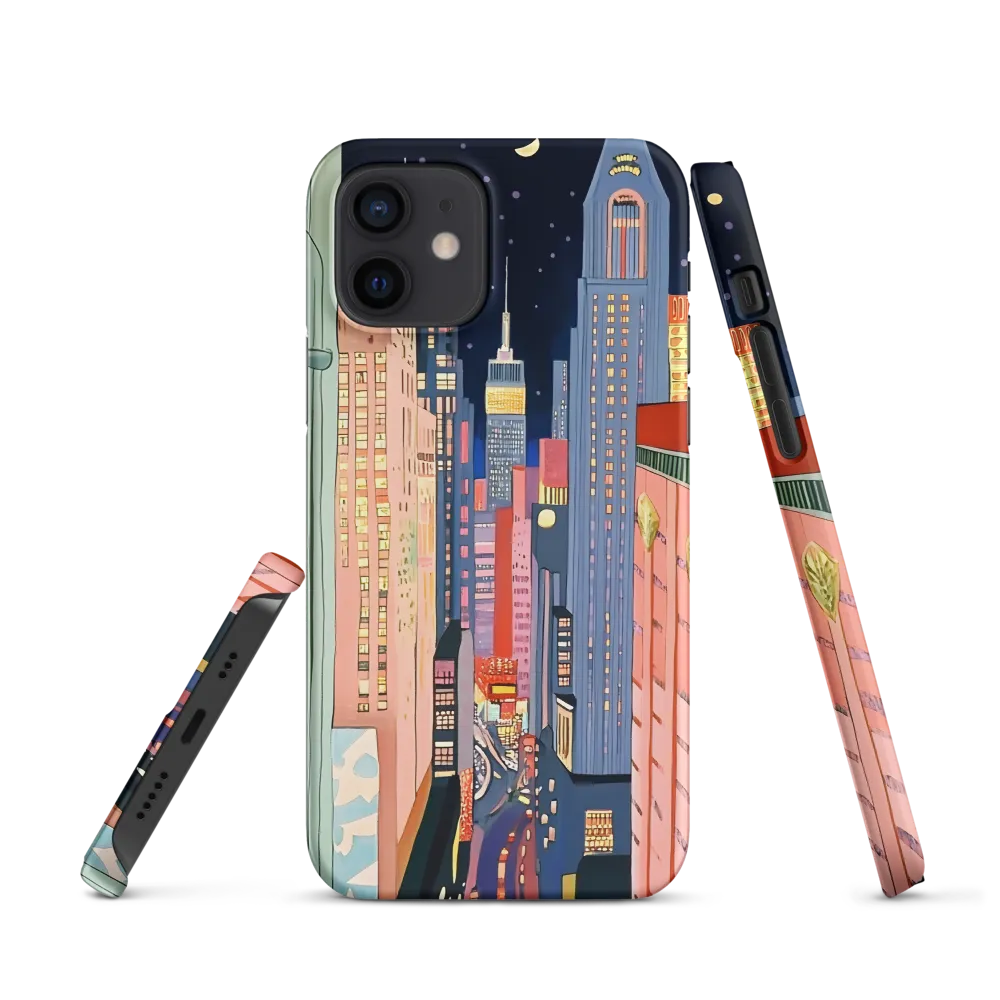 Urban Dreamscape: A Pop Art Night | Phone Case |  12 | Snap Case | Matte