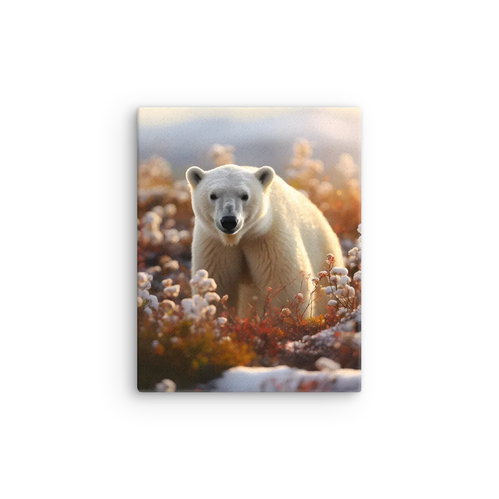 Harmony in the Frozen Wilderness | Thin Canvas | 11″×14″