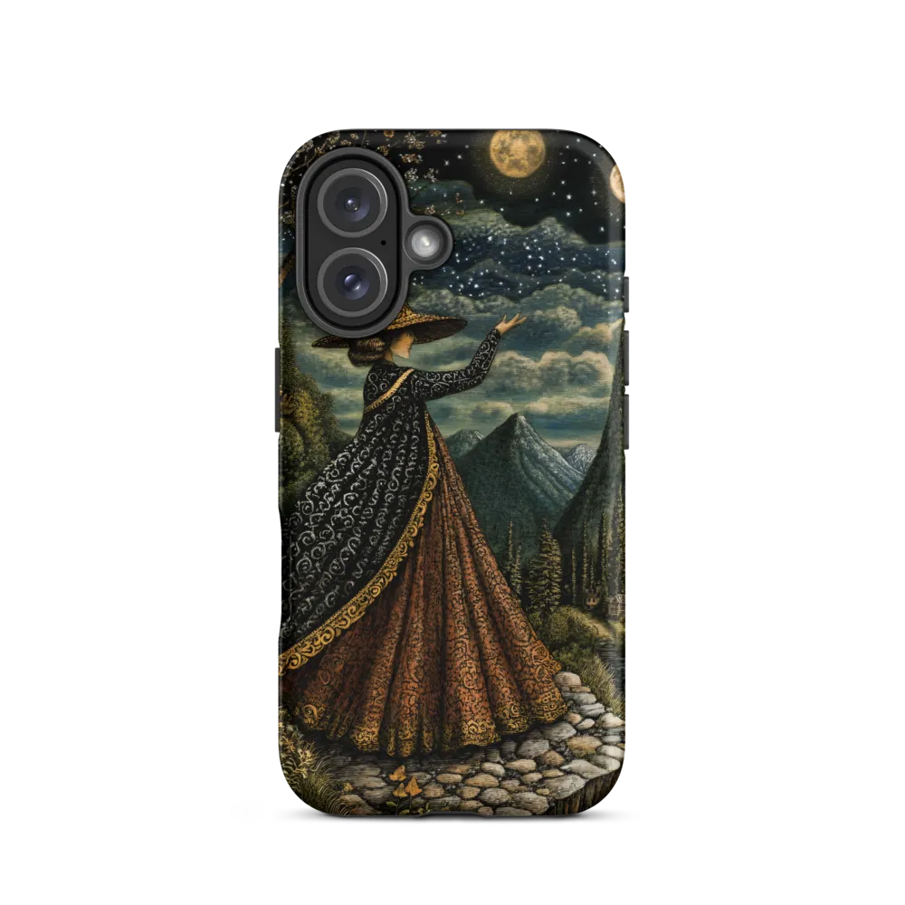 Embrace of the Celestial Witch | Phone Case