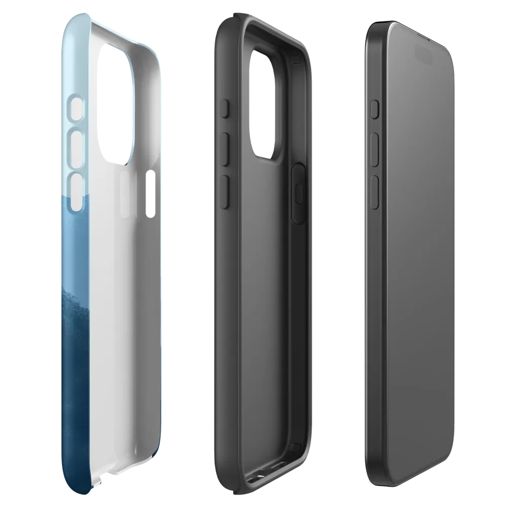 Solitude in Blue | Phone Case |  15 Pro Max | Tough Case | Matte