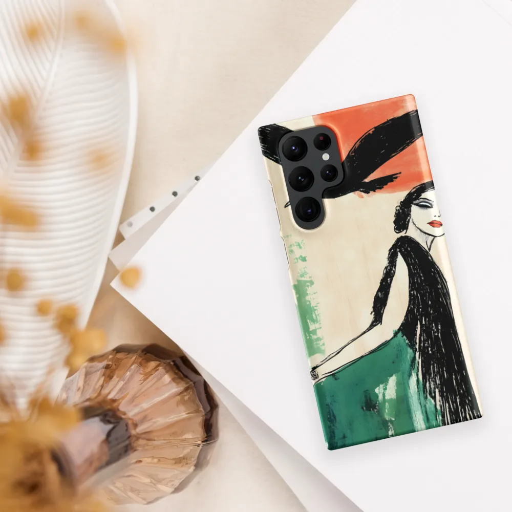 Elegance in Flight | Phone Case |  S22 Ultra | Snap Case | Matte