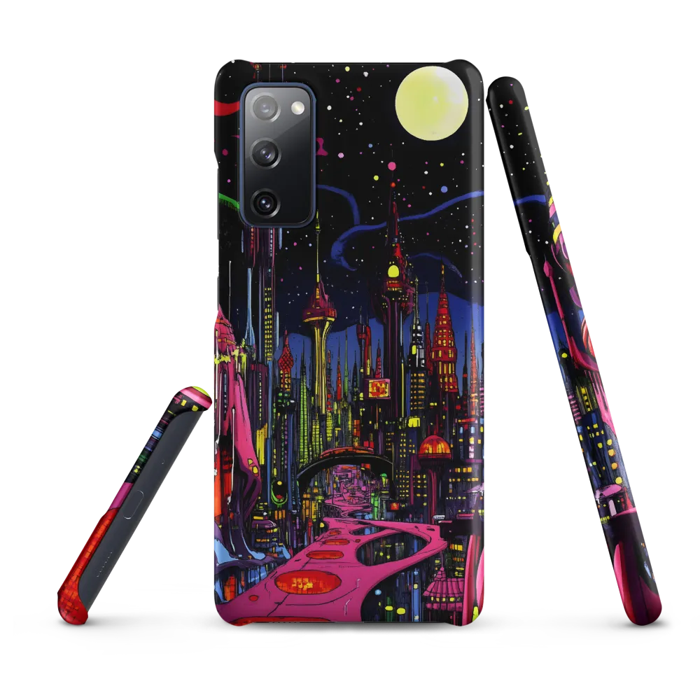Neon Dreams of a Futuristic City