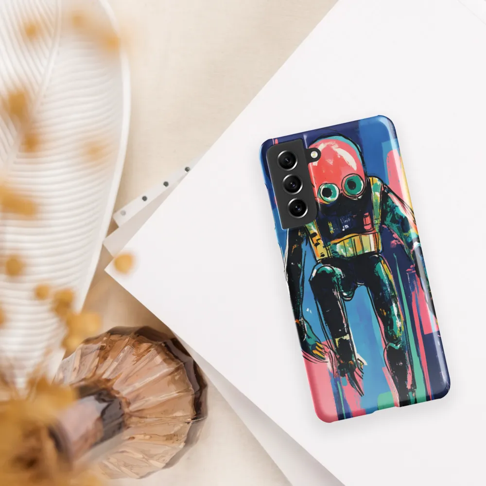 Diver in Vibrant Motion