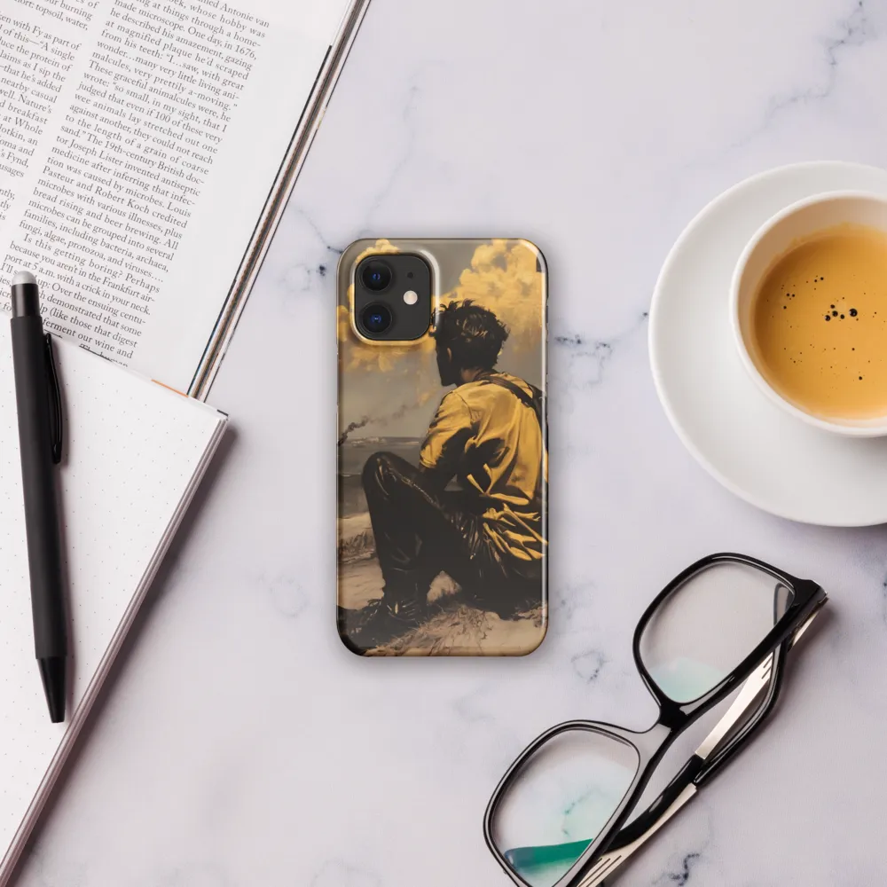 Reflections by the Shore | Phone Case |  12 Mini | Snap Case | Glossy