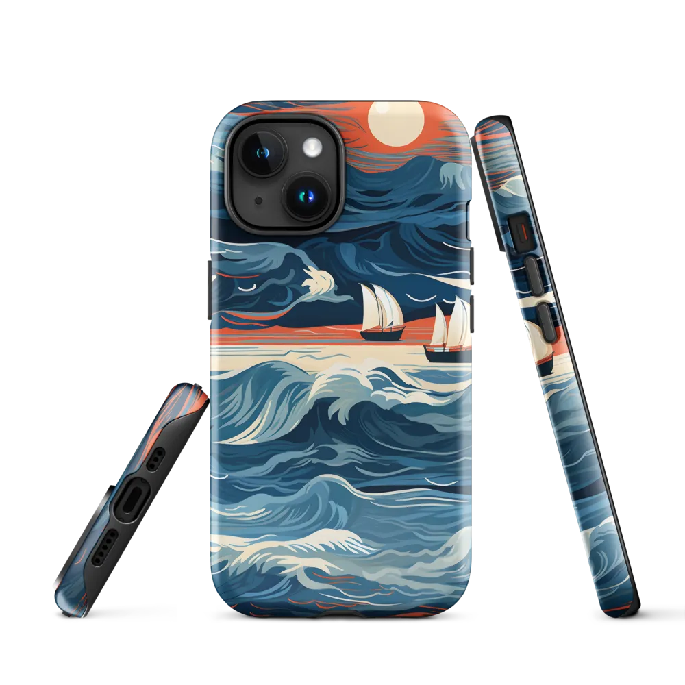 Ocean Whispers: A Voyage at Dusk