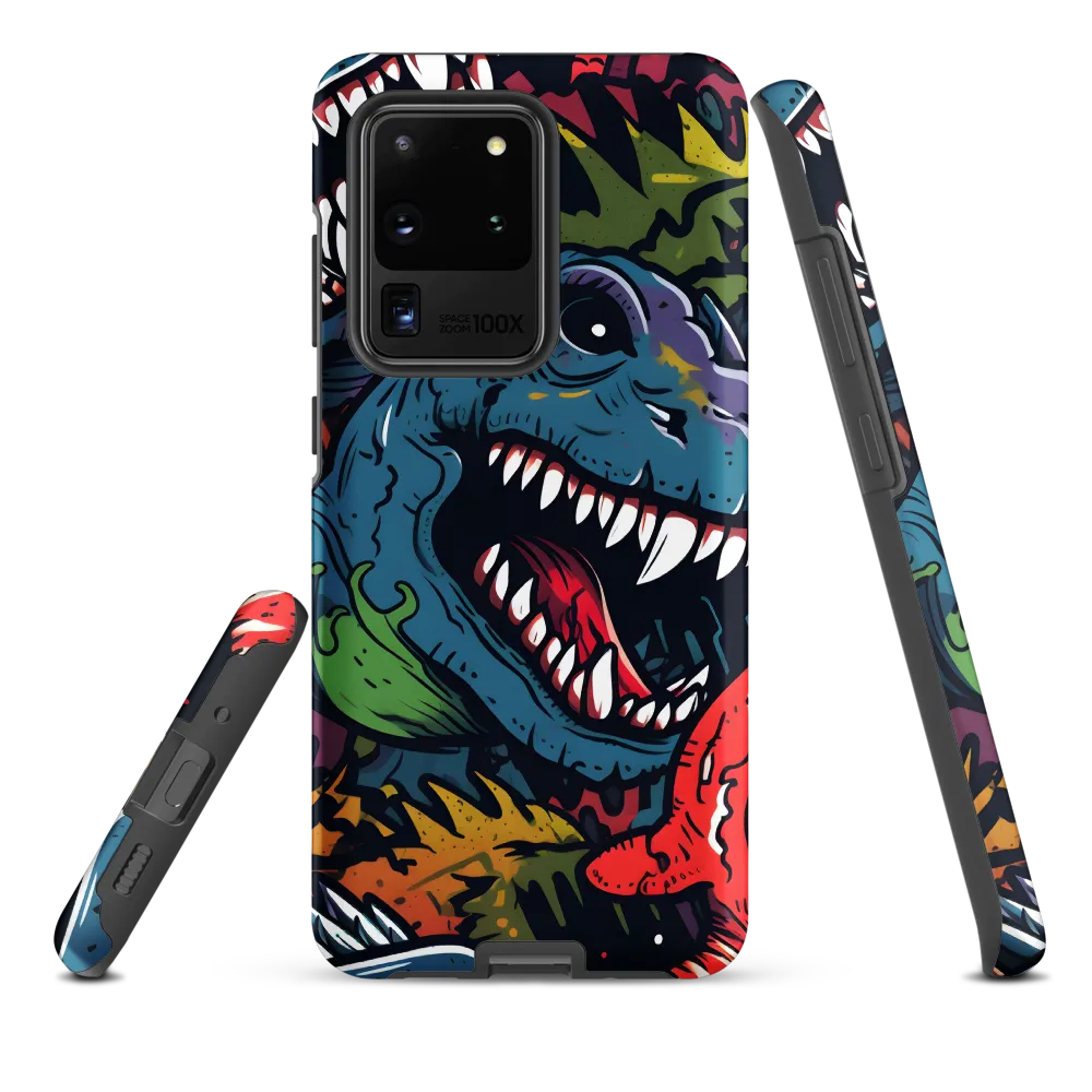 Dino Mania: A Colorful Frenzy
