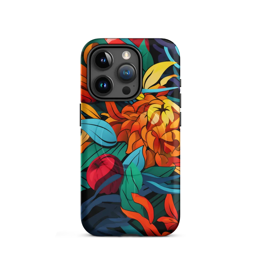 Tropical Harmony | Phone Case |  15 Pro | MagSafe® Tough Case | Matte