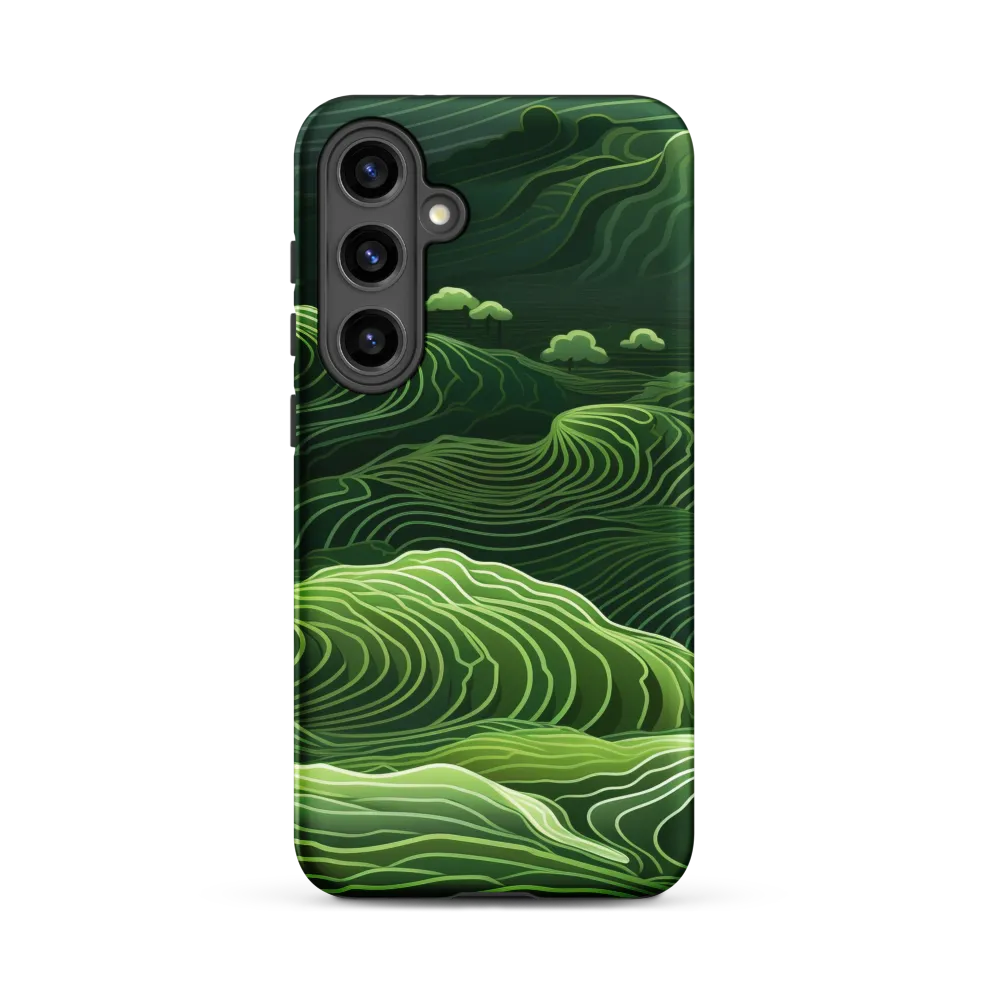 Whispers of Green Hills | Phone Case |  S24 Plus | Tough Case | Matte