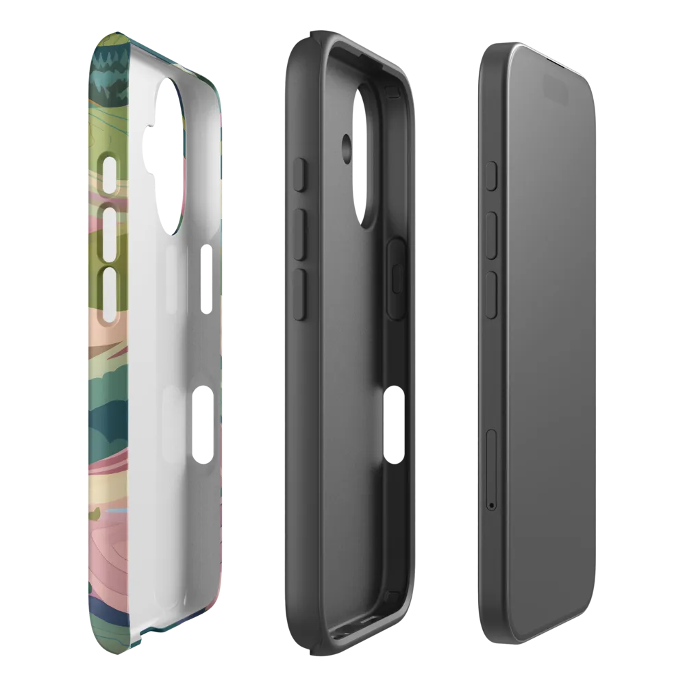 Harmonious Hills | Phone Case |  16 | Tough Case | Matte