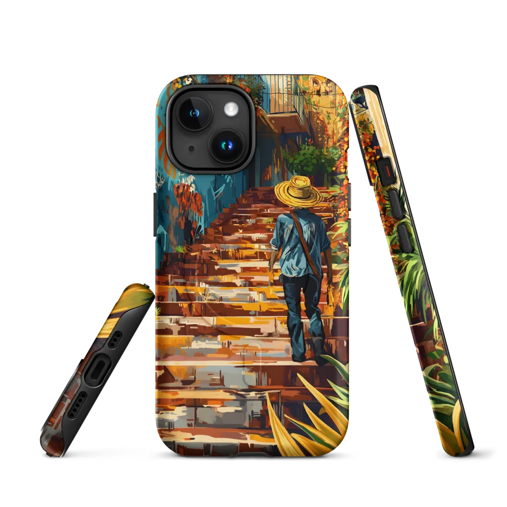 Steps to Adventure | Phone Case |  15 | MagSafe® Tough Case | Matte