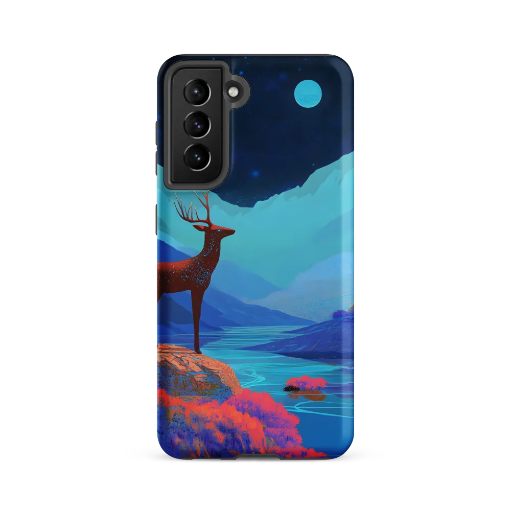 Cosmic Serenity: The Starlit Stag