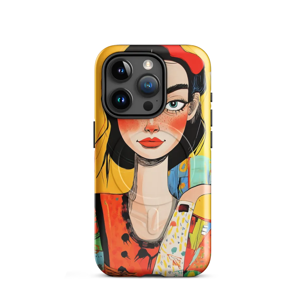 Playful Elegance | Phone Case |  15 Pro | MagSafe® Tough Case | Glossy