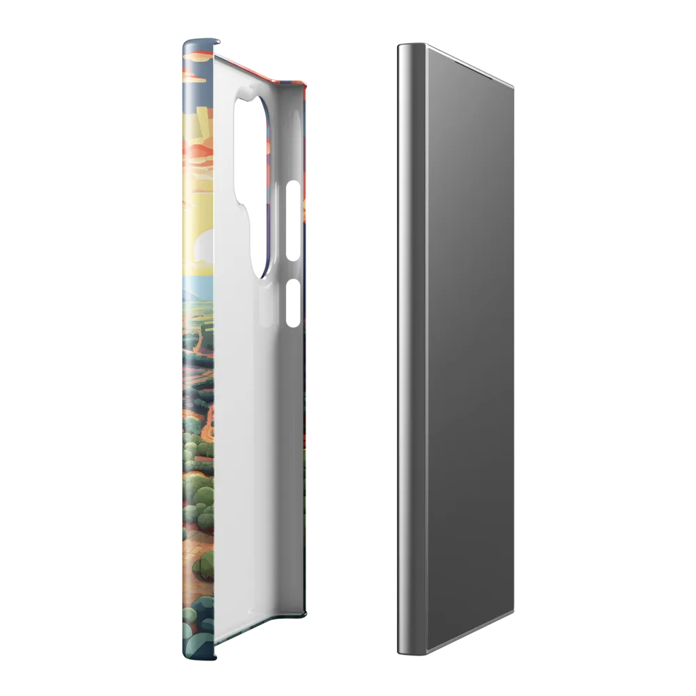 Desert Serenity at Dusk | Phone Case |  S24 Ultra | Snap Case | Glossy