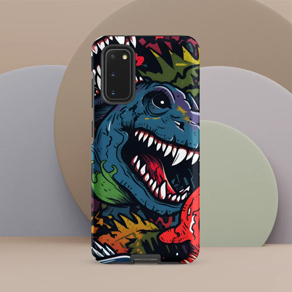 Dino Mania: A Colorful Frenzy